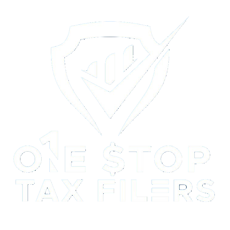 "OneStop Tax Filers - Professional Tax Services and Solutions Logo"